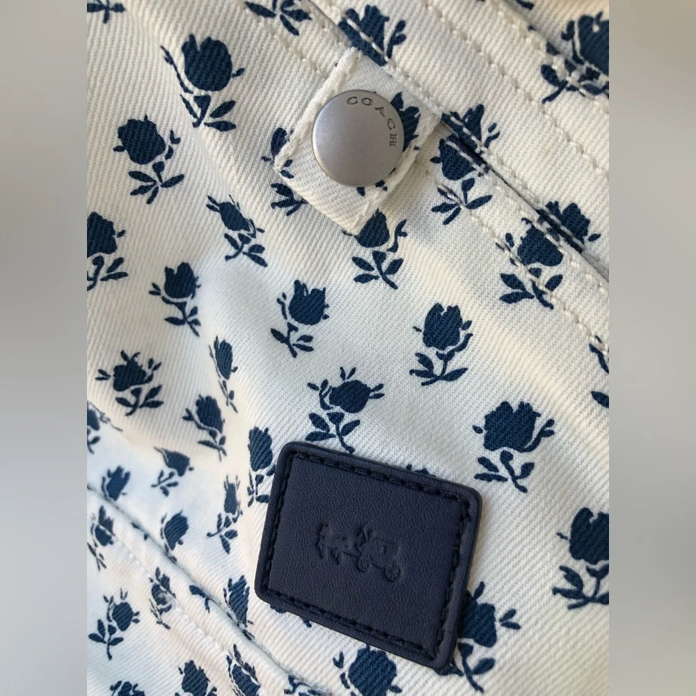 Coach denim jacket❤️ - Picture 6 of 9